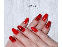 ルアナ(Luana)/チェックネイル/秋冬ネイル
