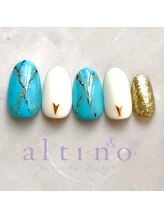 アルティノ ネイル ガーデン(altino nail garden)/キャンペーン/代理石デザイン