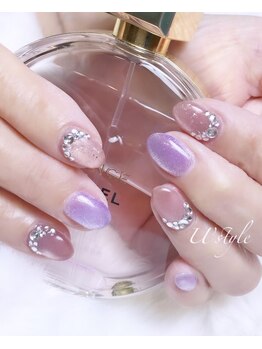 ユーズスタイル(U’style)/春色マグネットネイル