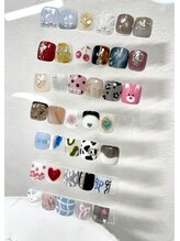 ブルーデイジー(Blue Daisy)/定額親指デザインコース♪