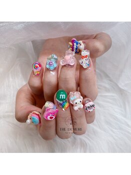 ザ デミュア 銀座店/可愛いパーツつけ放題