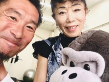 サンライズスポーツアカデミー(Sunrise Sports Academy)/お客様とマスコットのゴリ恵と♪