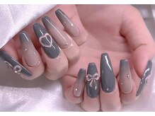 エムズ ネイルサロン(M2)/長さだしワンホンネイル