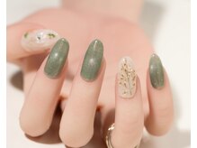 エムスラッシュネイル 本牧店(M SLASH)/押し花ネイル
