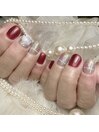 チェックネイル ¥11,440