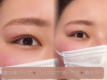 ヌアン(nuan.)/まつ毛パーマ×眉毛ワックス