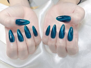 センシー ネイル スタジオ(Sensy Nail Studio)/深海の星空ネイル