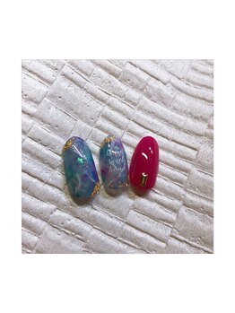 ネイルアンドアイラッシュ アール(ar)/デザインコースサンプル