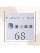 はあとねいる JR宇都宮駅東口店/Foot Nail Design 68
