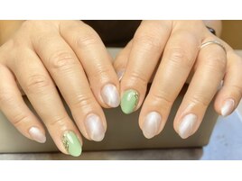 デザインネイル¥6000