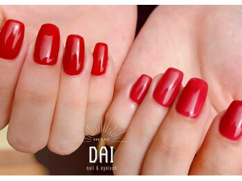 アークヘアーダイ ネイル アンド アイラッシュ(ARK HAIR DAI)/ワンカラーネイル