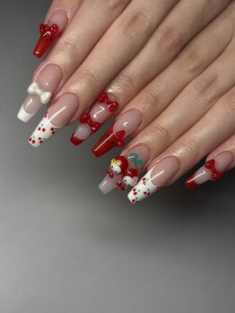 エクアネイルズ(Akuwa nails)/スカルプ◆150分アートやり放題
