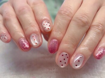 グレイ ビューティー 新瑞橋店(grey beauty)/バレンタインネイル