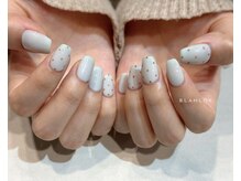 ネイルサロン ブランロール 三軒茶屋店(Blanl'or)/パステルドットネイル