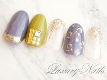 ラグジュアリーネイルズ タカダノババ(Luxury Nails Takadanobaba)/キラキラ*秋Nail