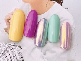 カラフルネイル￥４９８０