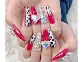 ダルメシアンネイル☆