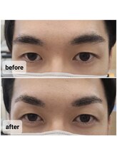 メンズビューティーカフェザパーム 大阪梅田(MEN'S BEAUTY CAFE×THE PERM)/メンズ眉毛Wax＆眉毛パーマ