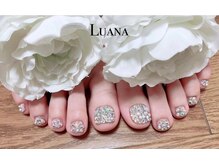 ルアナ(Luana)/フットネイル/ビジューネイル