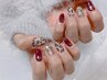 【ハンド】華やかアート×指先を彩る◎定額Cコース¥8800→¥7980