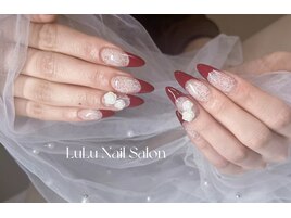 レースフレンチネイル