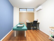 完全個室でお悩みを話しやすい空間です。