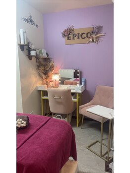 エピコ(EPICO)/落ち着けるプライベートサロン♪