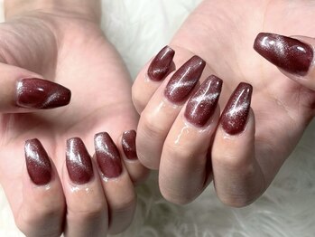 ジパング(Zipang)/マグネットネイル　ブラウン