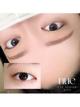 ヌー 岐阜(nue)の写真/骨格×表情に合わせた、オーダーメイド眉毛♪【まつげパーマ+眉毛WAX￥9000】で上品大人顔・垢抜け顔が叶う!