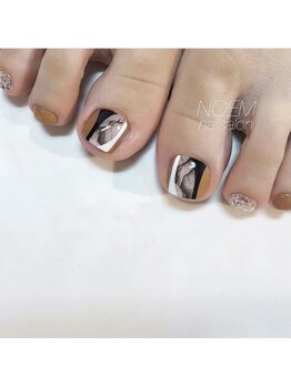 ノエム ネイルサロン(NOEM)/大理石ネイル