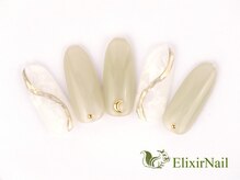 エリクサーネイル 神田(Elixir Nail)/シンプル &nbsp;/クーポン使用