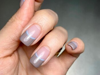 オーラリー ネイル アート メゾン(ORRERY nail art maison)/ハンド / 深めフレンチ