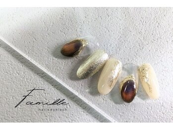 ファミーユ 池袋東口店(Famille)/長さ出し&選べるデザインLコース