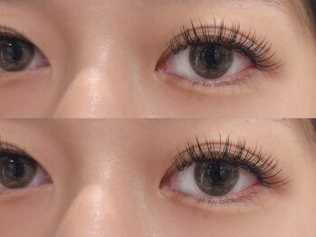 スリーラッシュアンドエルフネイル 折尾浅川店(threelash&elf.nail)/【フラットラッシュ】140本