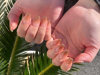 ルーンネイル(Lune Nail)の写真/【お手元から日常に馴染む、季節感のあるデザイン♪】ワンカラー￥5400～日常に溶け込む仕上がり◎