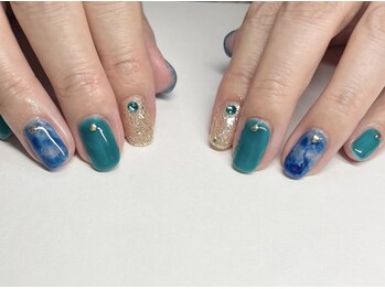 スターガーデン/秋冬ネイル