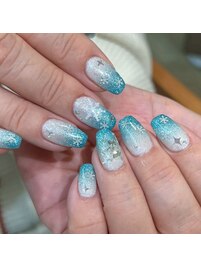 フラッシュ×フラッシュグラデ