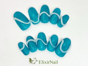 エリクサーネイル 西武新宿(Elixir Nail)/定額b カジュアル／クーポン使用