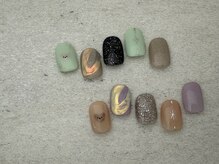 アンドヴァ ピヴォクロス店(Andova)/【25SA9】2025秋ネイルvol.2