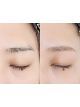 アイブロウメニューがあるサロン