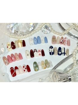 手描きアートが得意なサロン