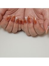 パラジェル/フィルイン/オレンジ×ニュアンス