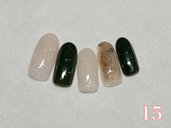 サンキューネイル(3Qnail)/フラット定額　15番