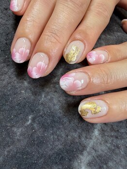 トゥースリール/★ジェル★ 長さだし／ネイル