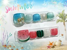 エルサリオ 新宿店(ERUSARIO)/夏の新作！海/すいかネイル★