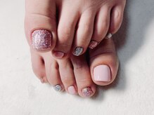 トヨネイル(TOYO NAIL)/FOOTピンク☆