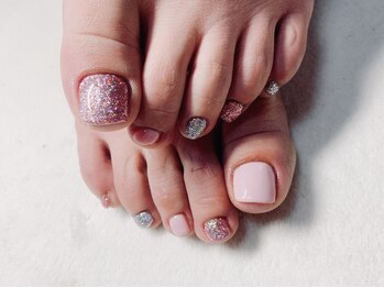 トヨネイル(TOYO NAIL)/FOOTピンク☆