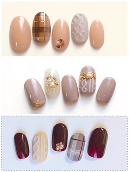 コチャメ ネイル アトリエ(Cochame nail atelier)/ニットネイル