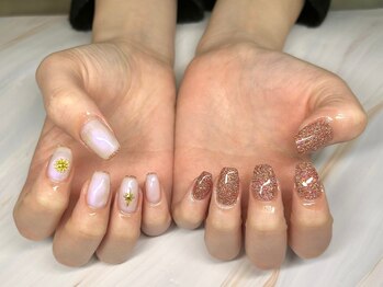 タムタムネイル 本厚木(Tam Tam Nail)/持ち込みデザイン