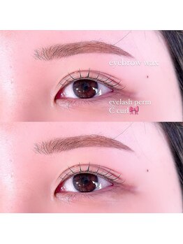 ユル 西梅田(yur)/マツパ×アイブロウワックス